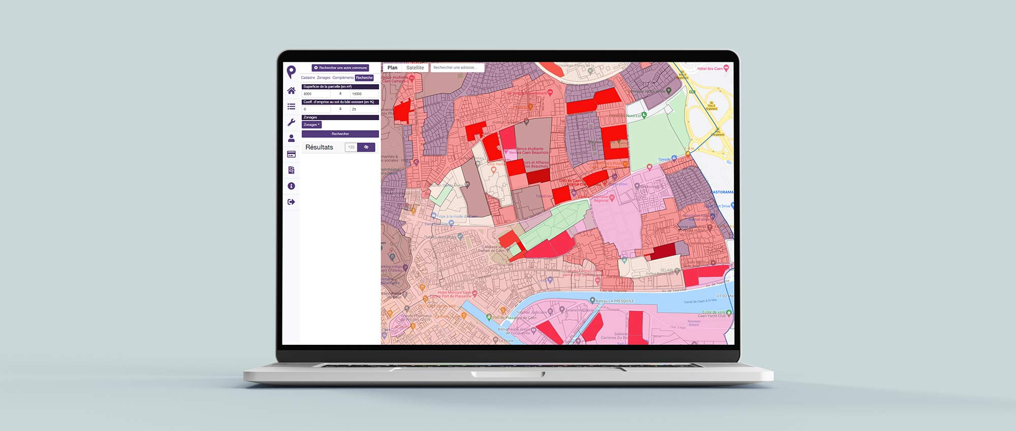 Prospect Plus : outil de recherche foncière et terrain