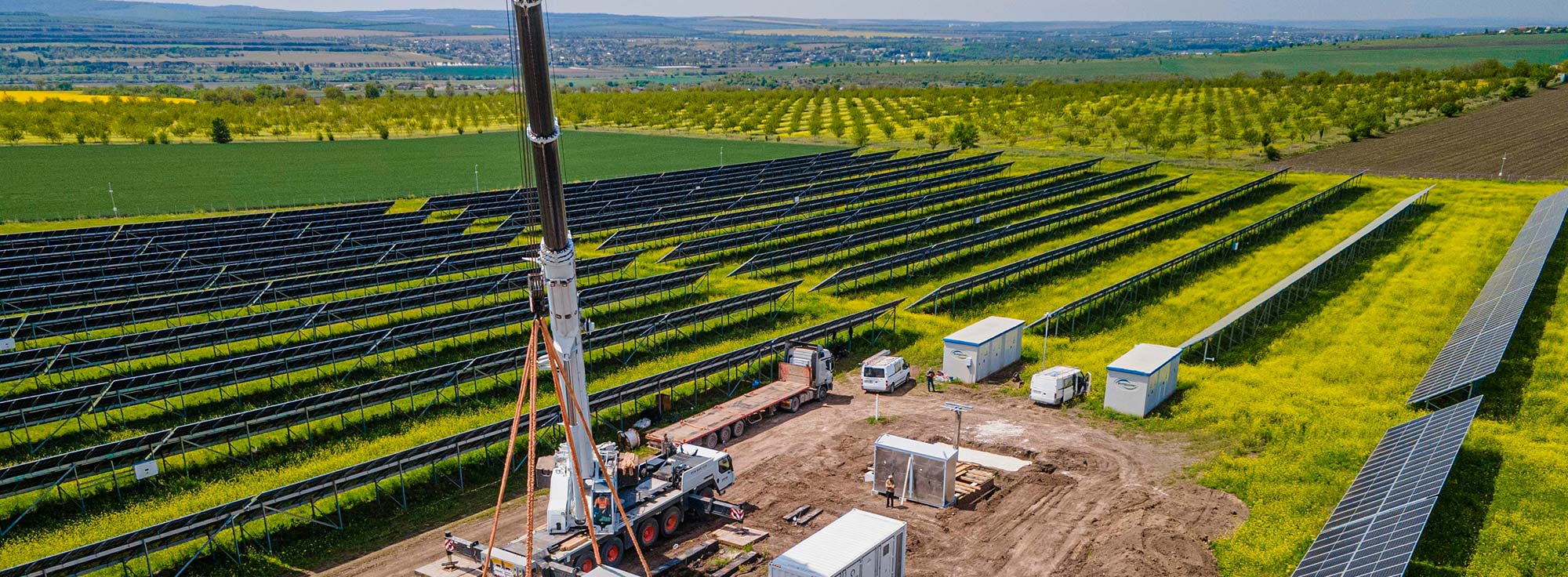 Prospection foncière : sites production énéergie solaire, agrivoltaïque.